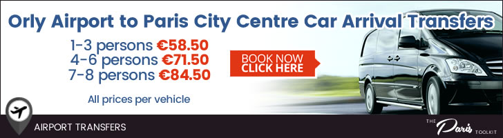 From paris orly airport to city centre