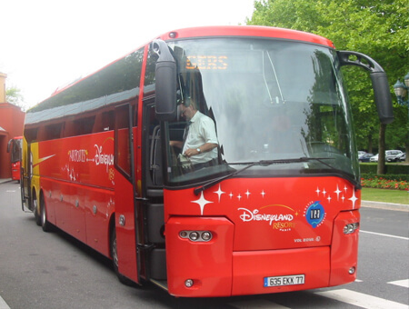 Paris Orly Disneyland Magical Shuttle airport bus