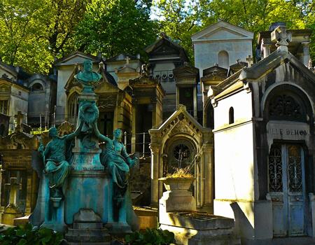 Pere Lachaise Cemetery Paris