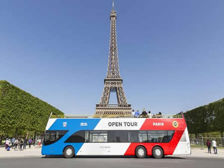 Tootbus Paris hop-on sightseeing tour with prices