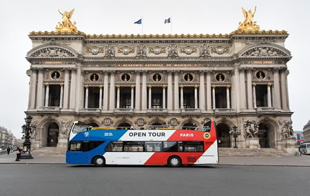 OpenTour bus Paris