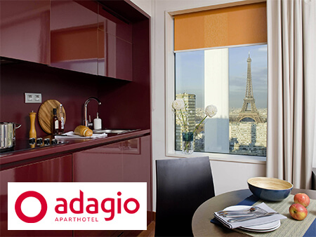 Adagio aparthotels in Paris