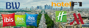 Chain hotels in Paris