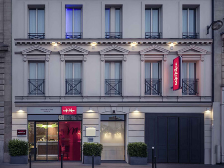 cheap hotels such as ibis Budget in Paris